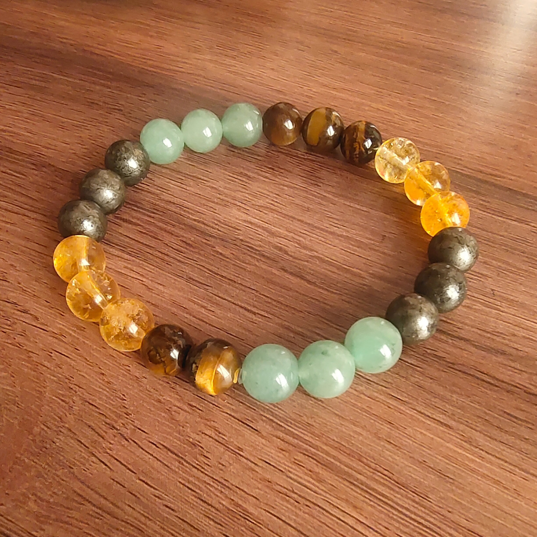 Money Magnet Bracelet with Pyrite - Image 2