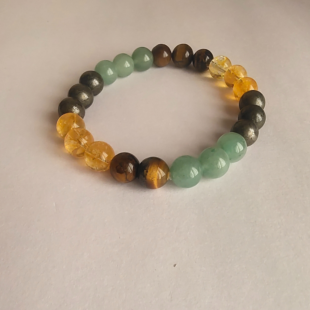 Money Magnet Bracelet with Pyrite - Image 3