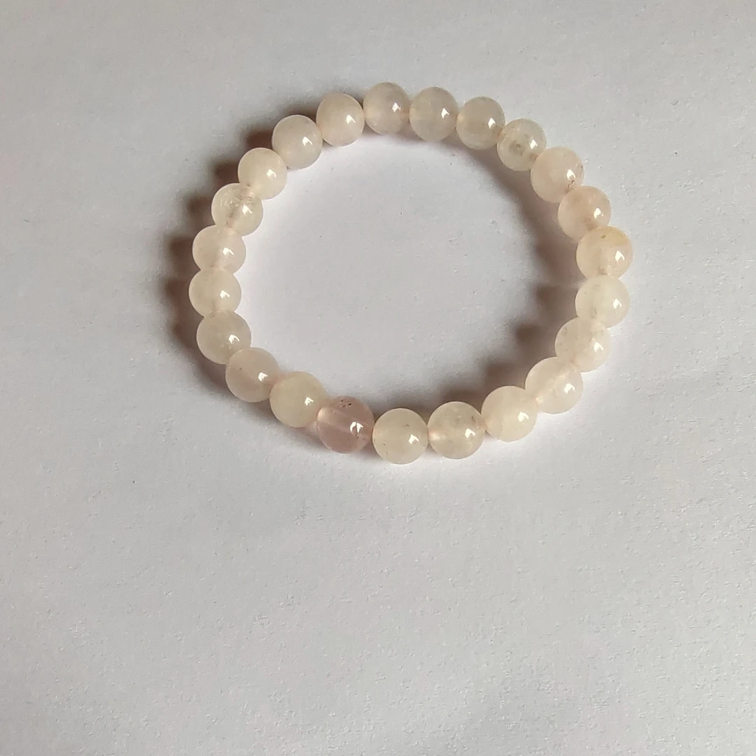 Natural Rose Quartz Bracelet - Image 3