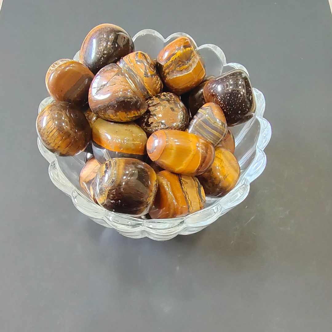 Tiger Eye Tumbles