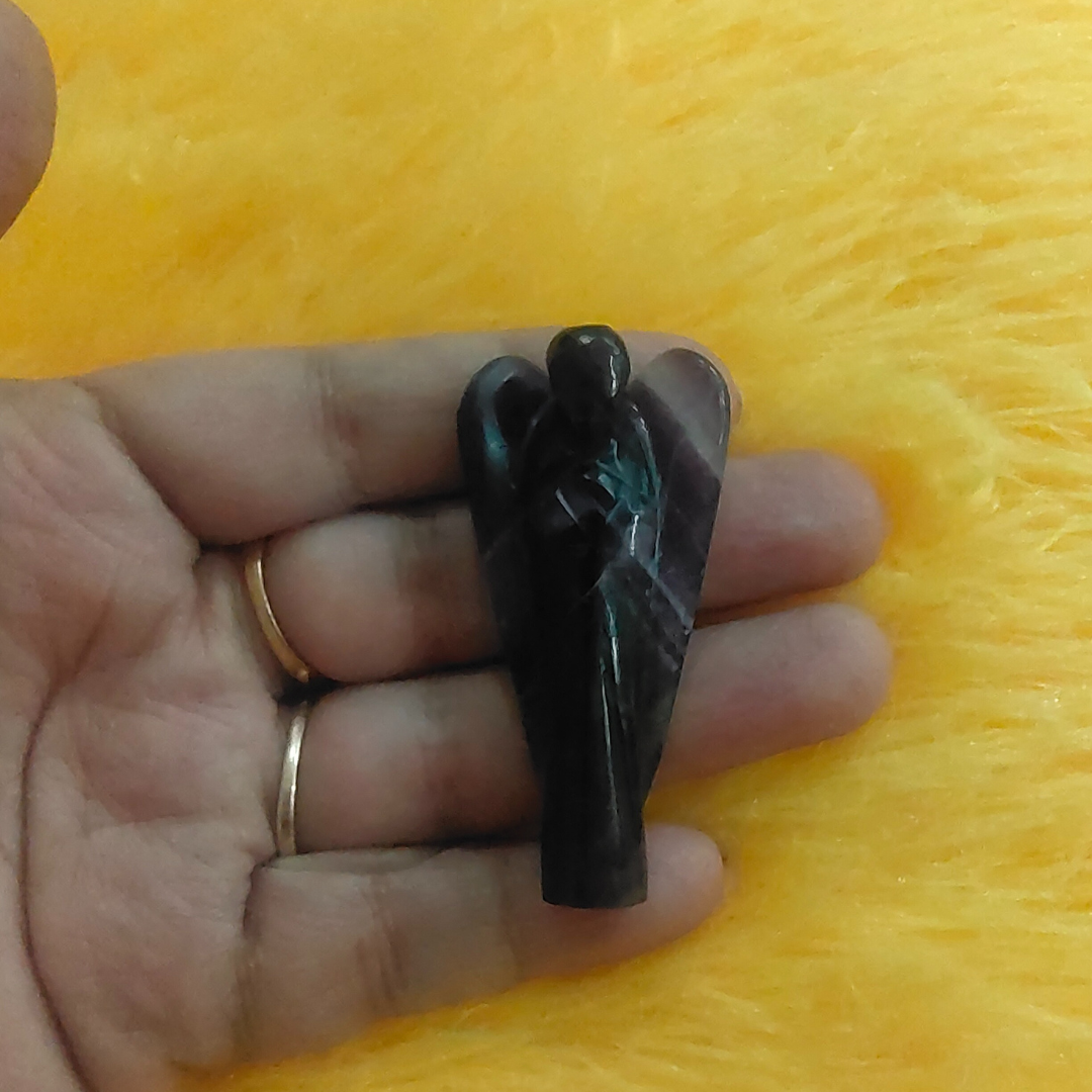 Amethyst Crystal Angel (2-inch)