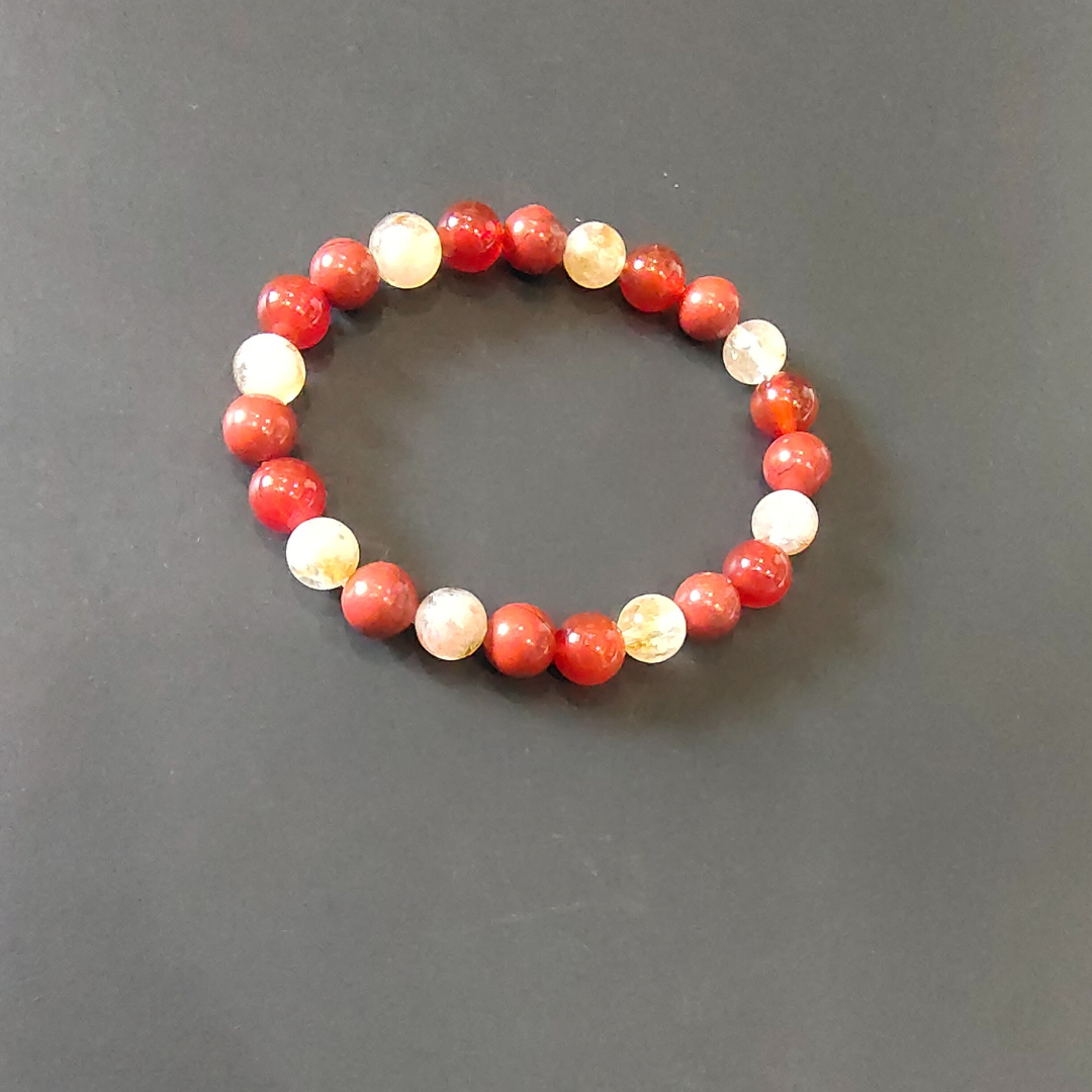 Aries Zodiac Crystal Bracelet - Image 3