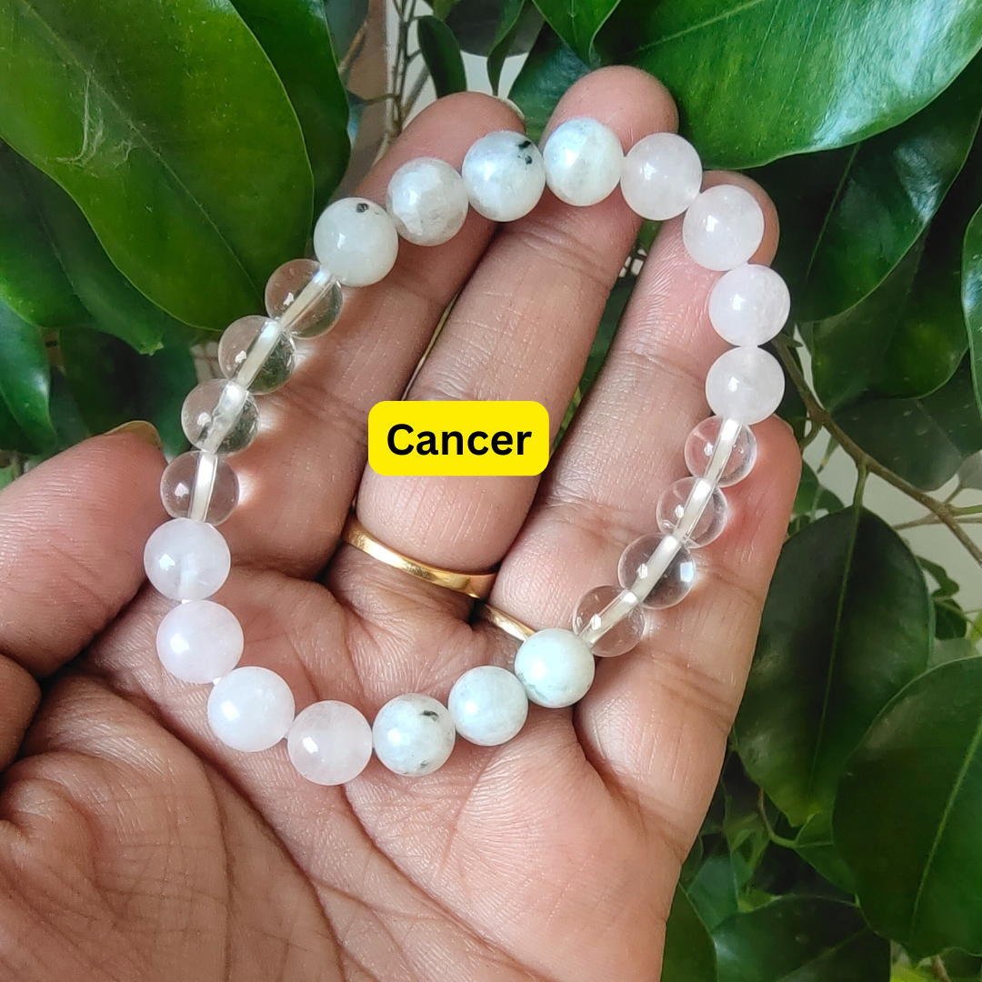 Cancer Zodiac Crystal Bracelet - Image 2