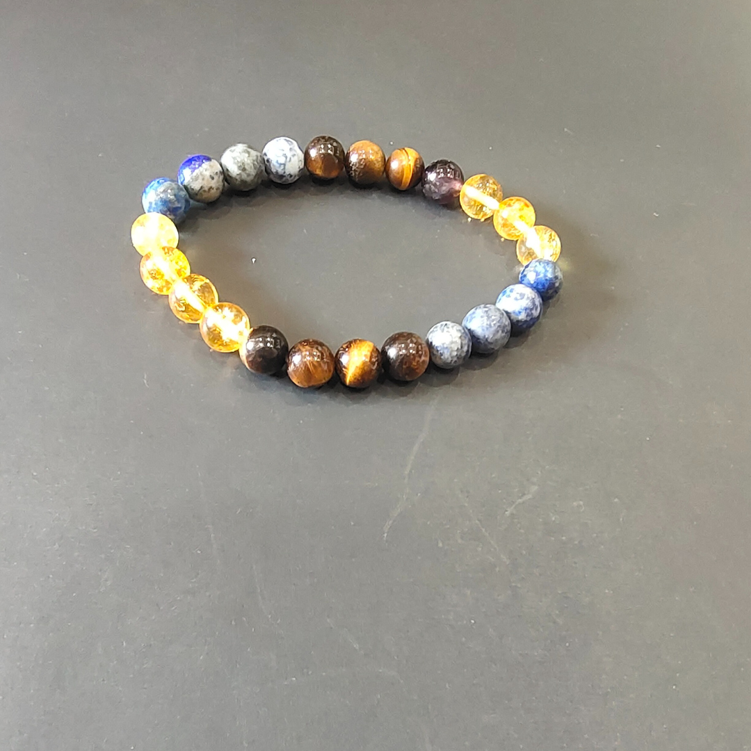 Gemini Zodiac Crystal Bracelet - Image 2