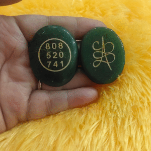 Green Jade Zibu Coin