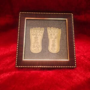 Lakshmi Maa Charan Pyrite Frame