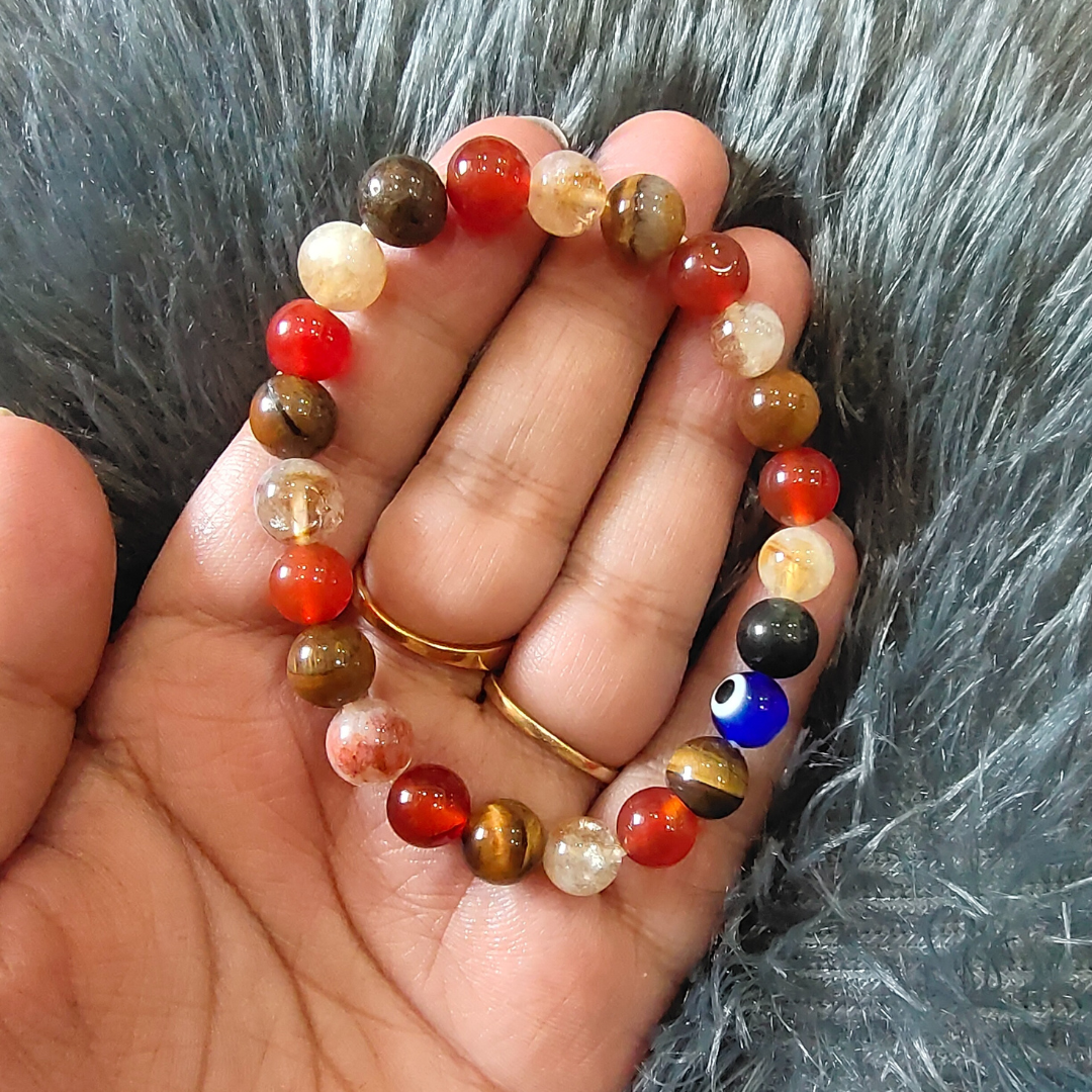 Leo Zodiac Crystal Bracelet - Image 3