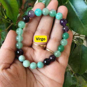 Virgo Zodiac Crystal Bracelet